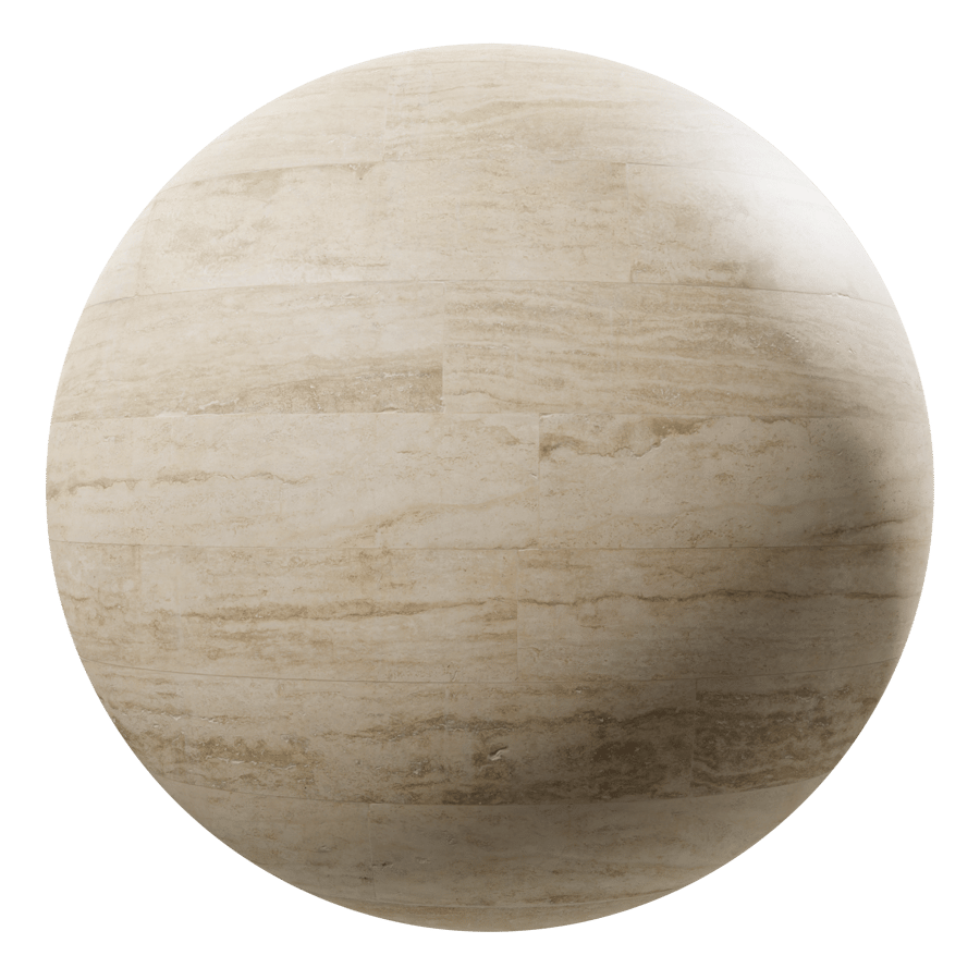 Gạch thô Travertine hình chữ nhật lệch mép, màu be tự nhiên