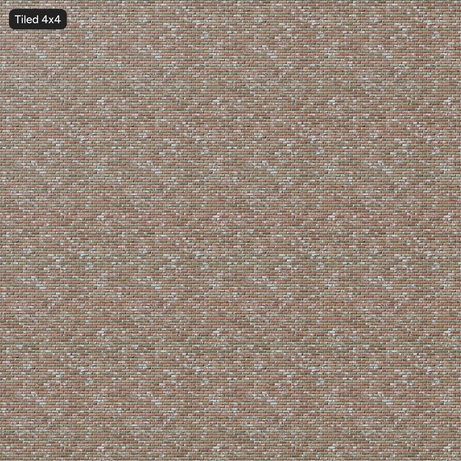 Reclaimed Running Bond Brick Wall Texture, Beige