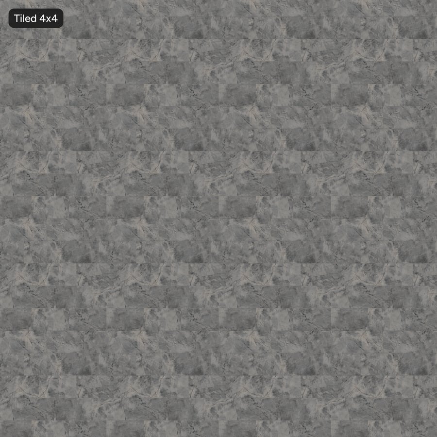 Textura de ladrilho retangular offset de quartzito fosco, cinza