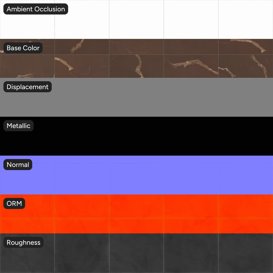 Quadratische Quarzmatte Fliesentextur, Rich Mocha