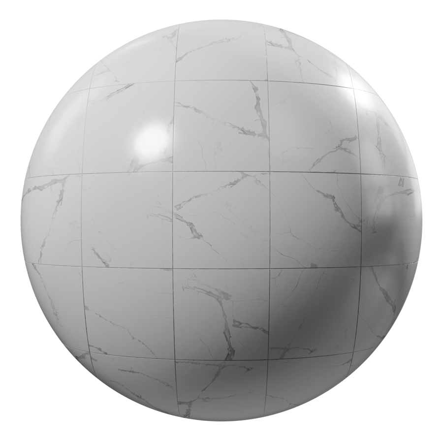 Square Quartz Matte Tile Texture, Arctic White