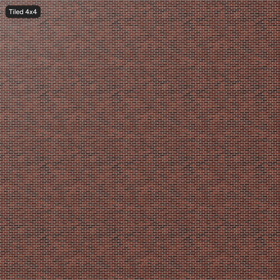Perforated Running Bond Brick Wall Texture