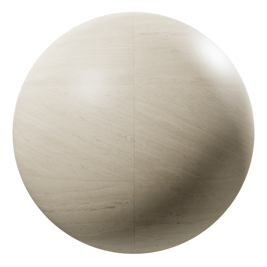 Gạch thô Travertine hình chữ nhật, màu be trung tính