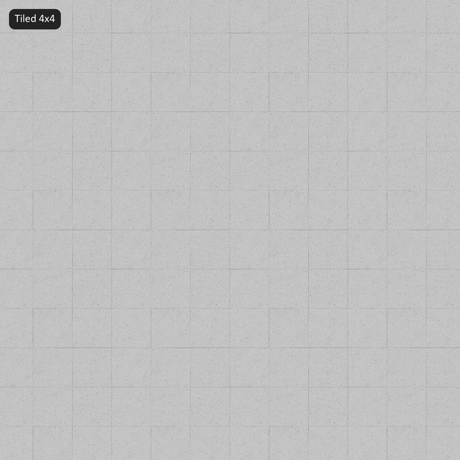 스퀘어 베네치아 테라조 광택 타일 텍스처, 화이트