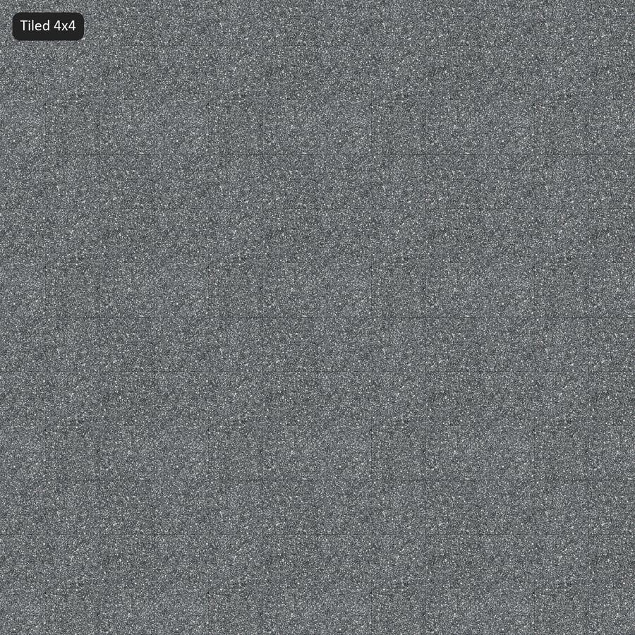 Vierkante Venetiaanse Terrazzo glanzende tegelstructuur, Cosmic Black