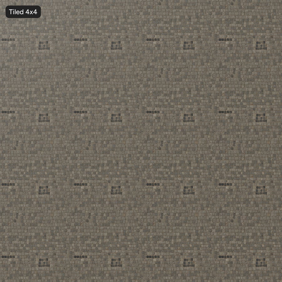 Worn Cobblestone Texture, Gray
