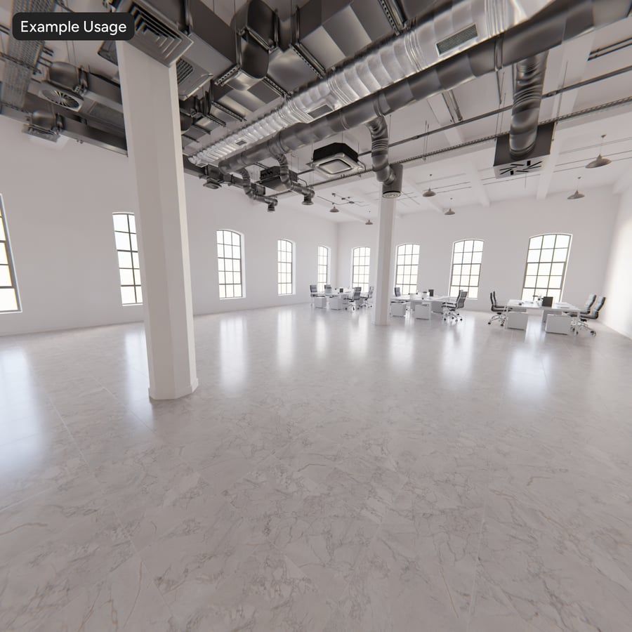 Piastrella quadrata di marmo opaco, beige
