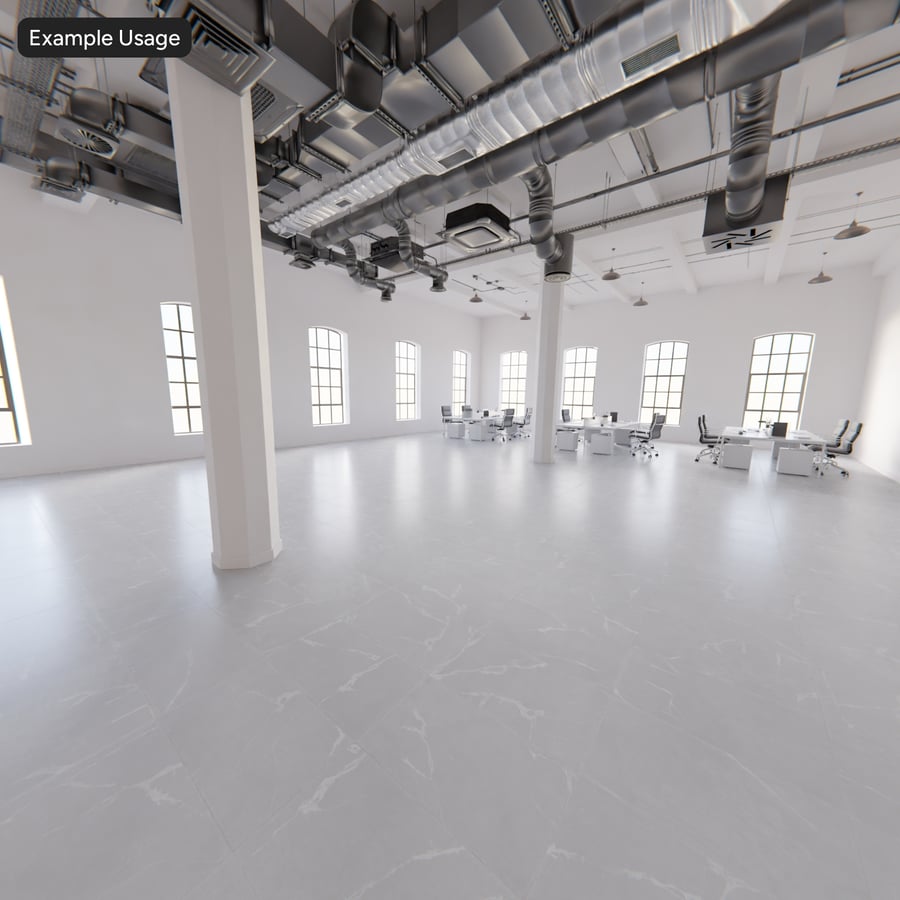 Rectangular Quartz Matte Tile Texture, Off White