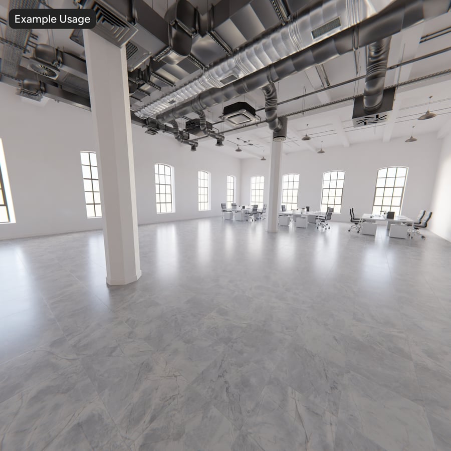 Square Quartzite Matte Tile Texture, Gray