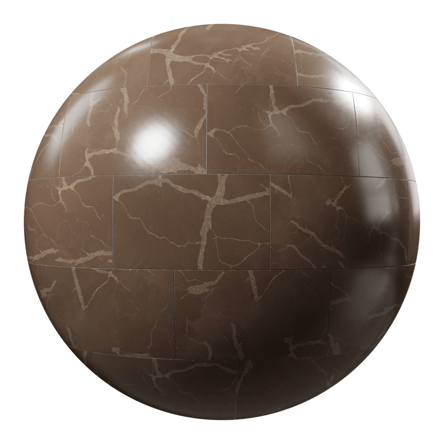 Rectangular Offset Quartz Matte Tile Texture, Medium Brown