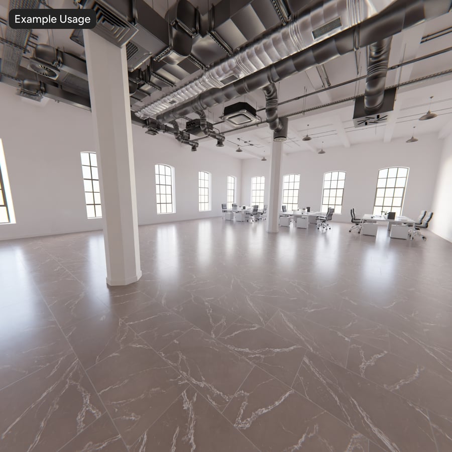 Rectangular Offset Quartz Matte Tile Texture, Light Brown