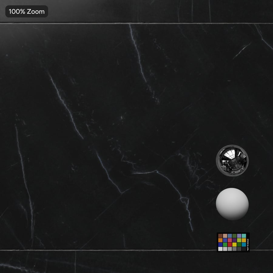 Rectangular Quartzite Tile Texture, Black