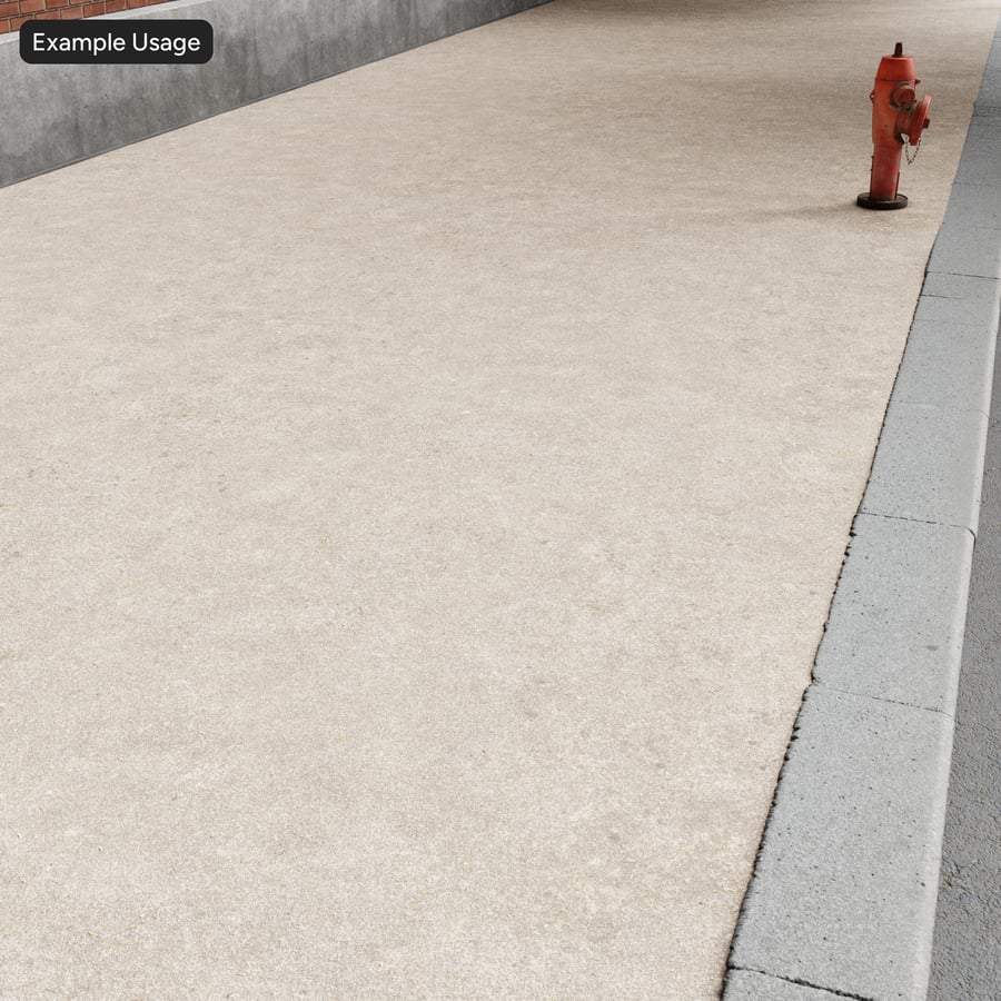 Textura de calçada de concreto com agregado desgastado