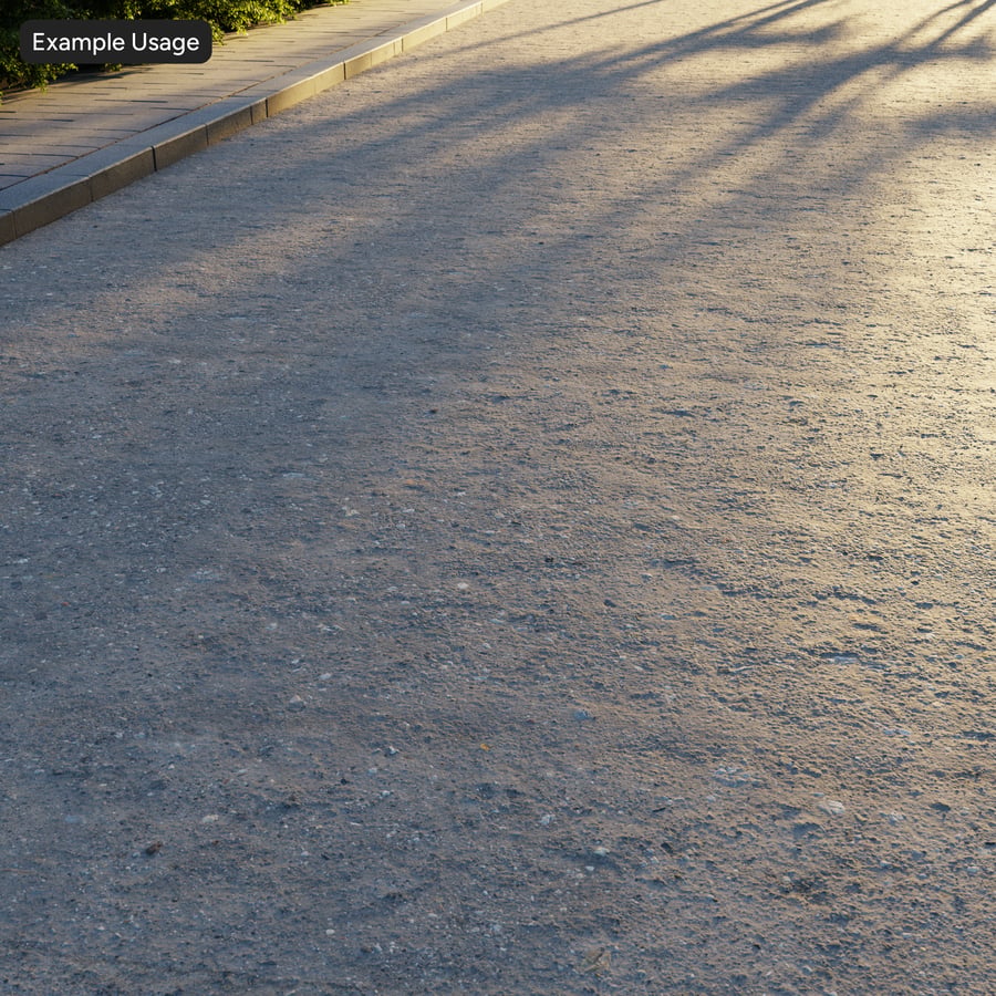 Compacted Unpaved Road Texture, Warm Grey