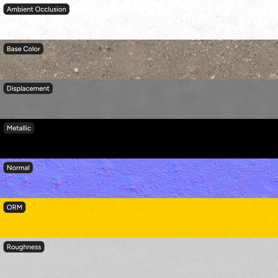 Compacted Unpaved Road Texture, Warm Grey