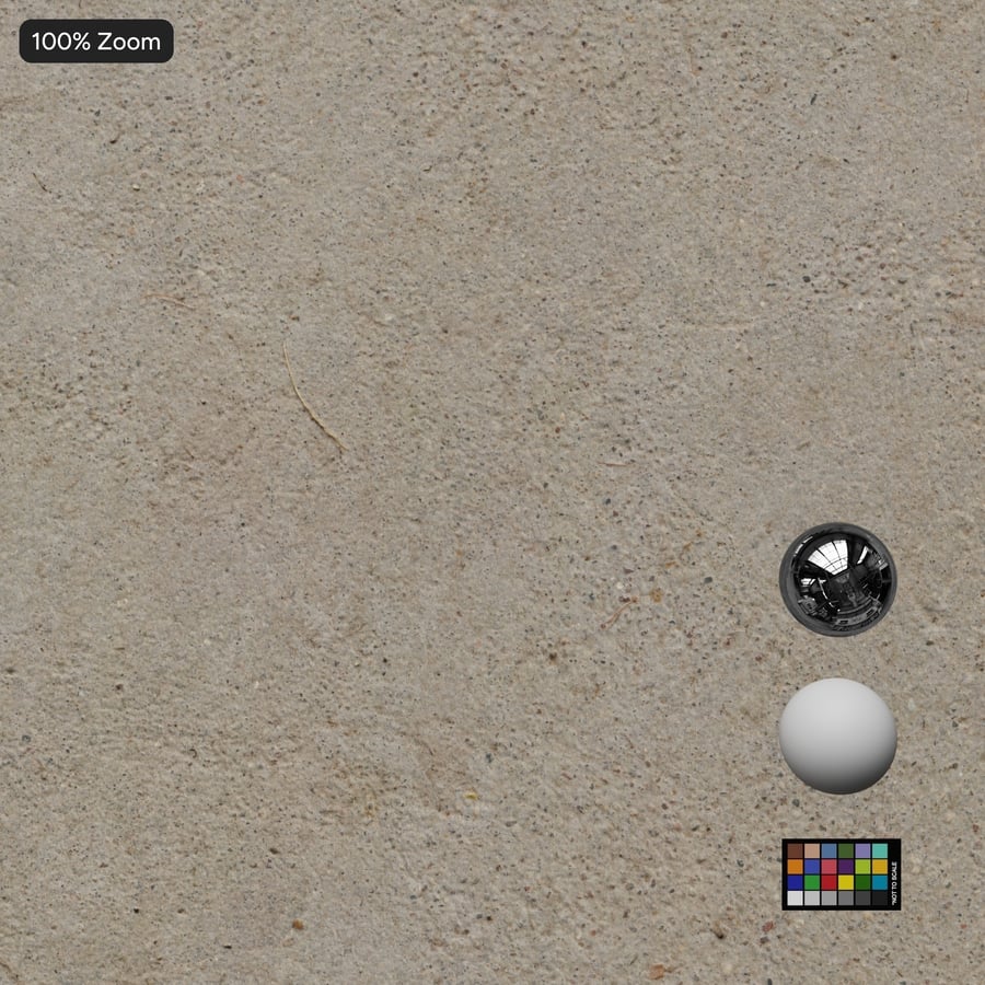 Pitted Matte Concrete Ground Texture