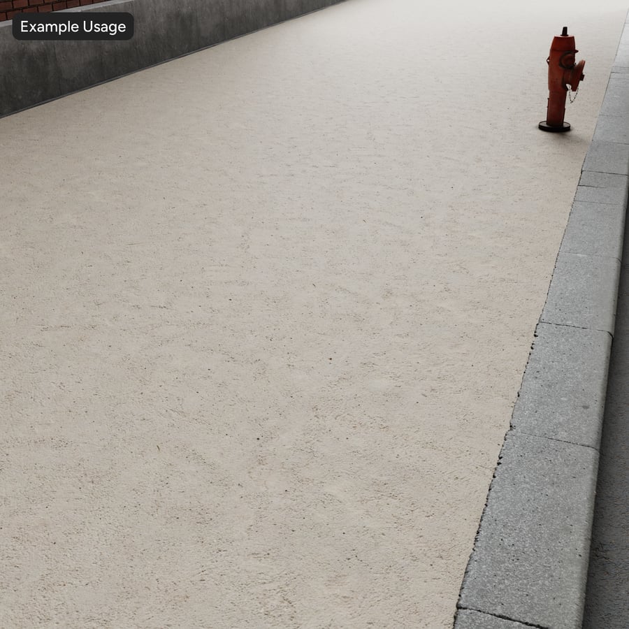 Pitted Matte Concrete Ground Texture