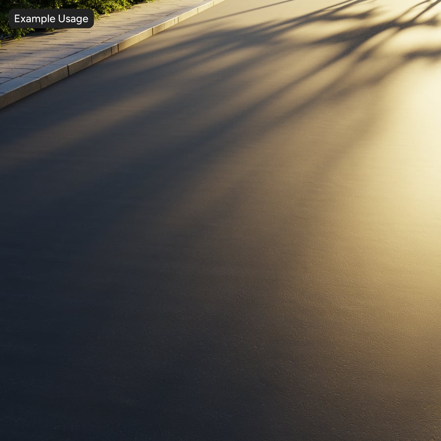 Fine Graded Bituminous Asphalt Texture, Charcoal