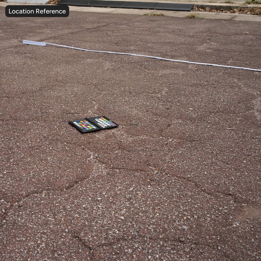 Cracked Asphalt Road Texture, Brown