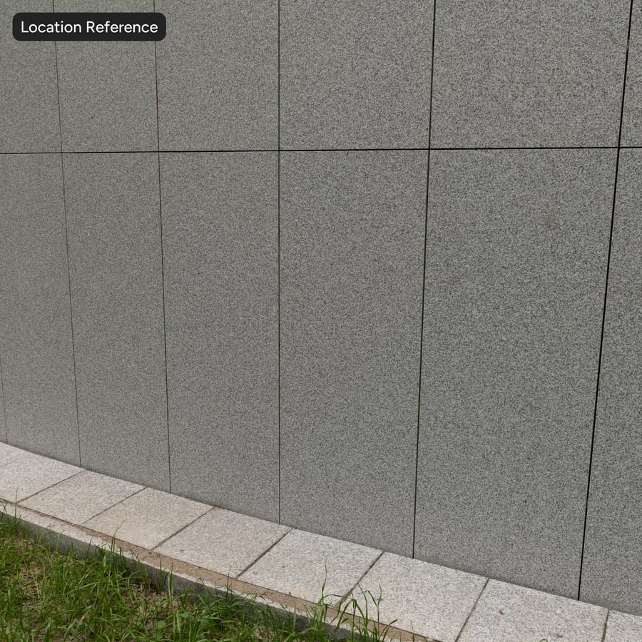 Gezoet granieten tegeltextuur, gepeperd