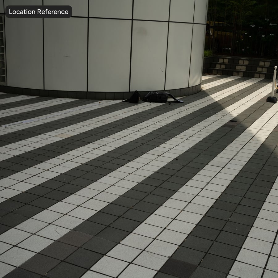 Square Paver Texture, Striped