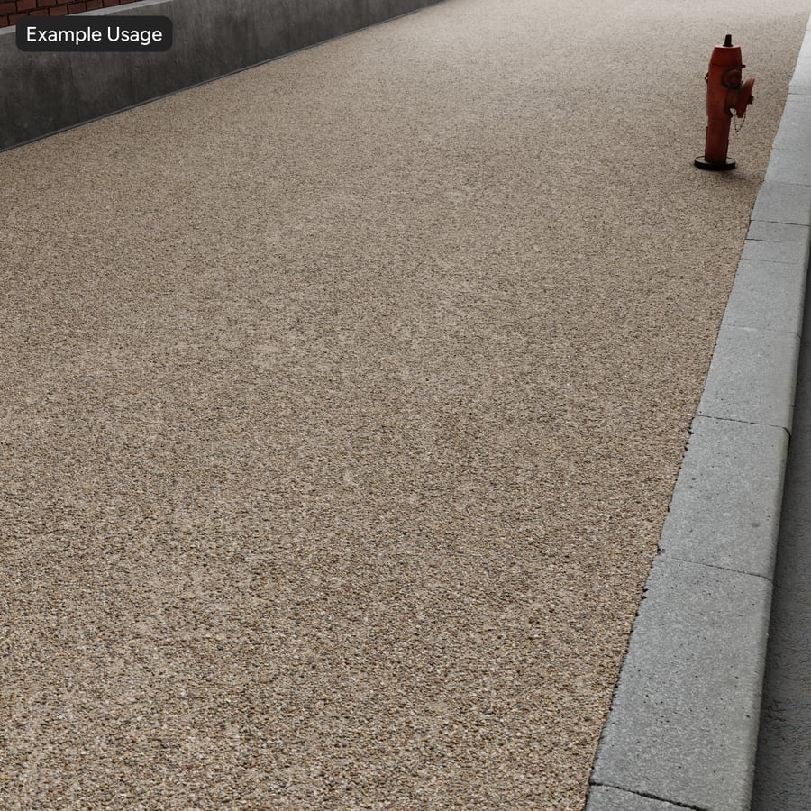 Pebbledash-Betongehweg-Textur