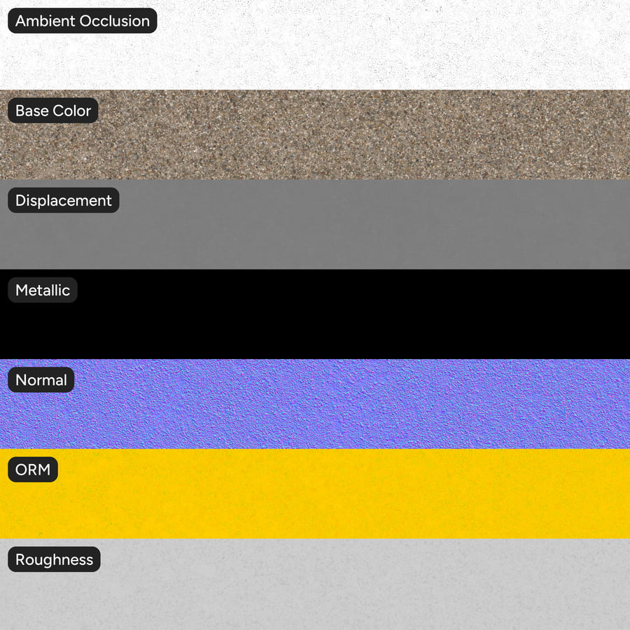 Pebbledash-Betongehweg-Textur