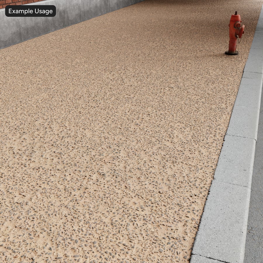 Worn Aggregate Dirt Texture