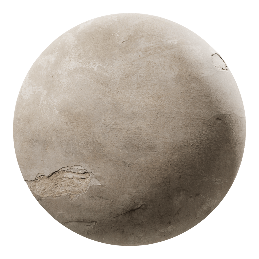 Chipped Matte Plaster Texture, Beige
