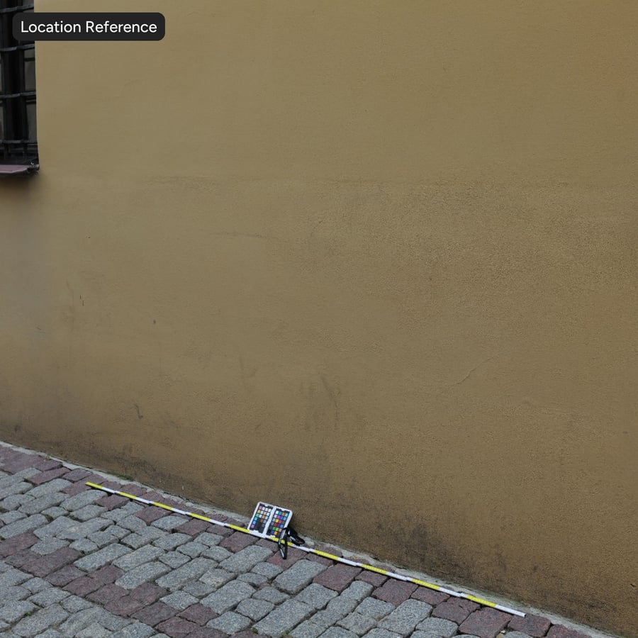 Textura de gesso pintado, creme pálido