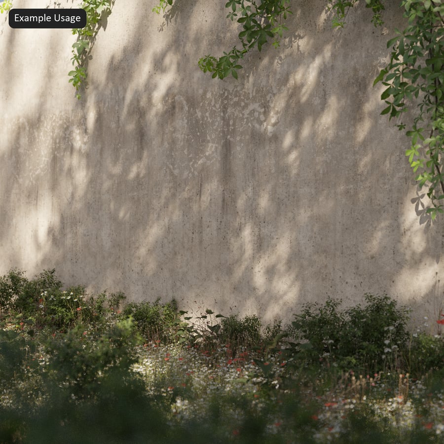 Versleten gipsstructuur, stoffig beige