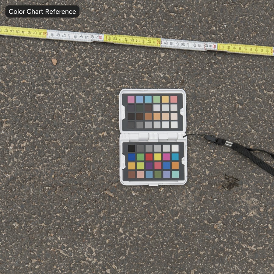 Geschilderde lijn asfalttextuur, grijs