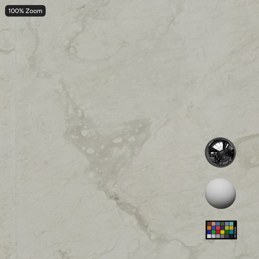 Marbled Stone Wall Texture, White