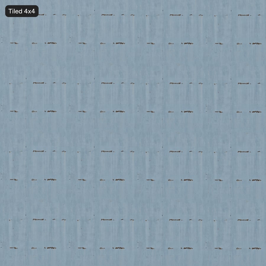 Metallic verniciato con striature, blu
