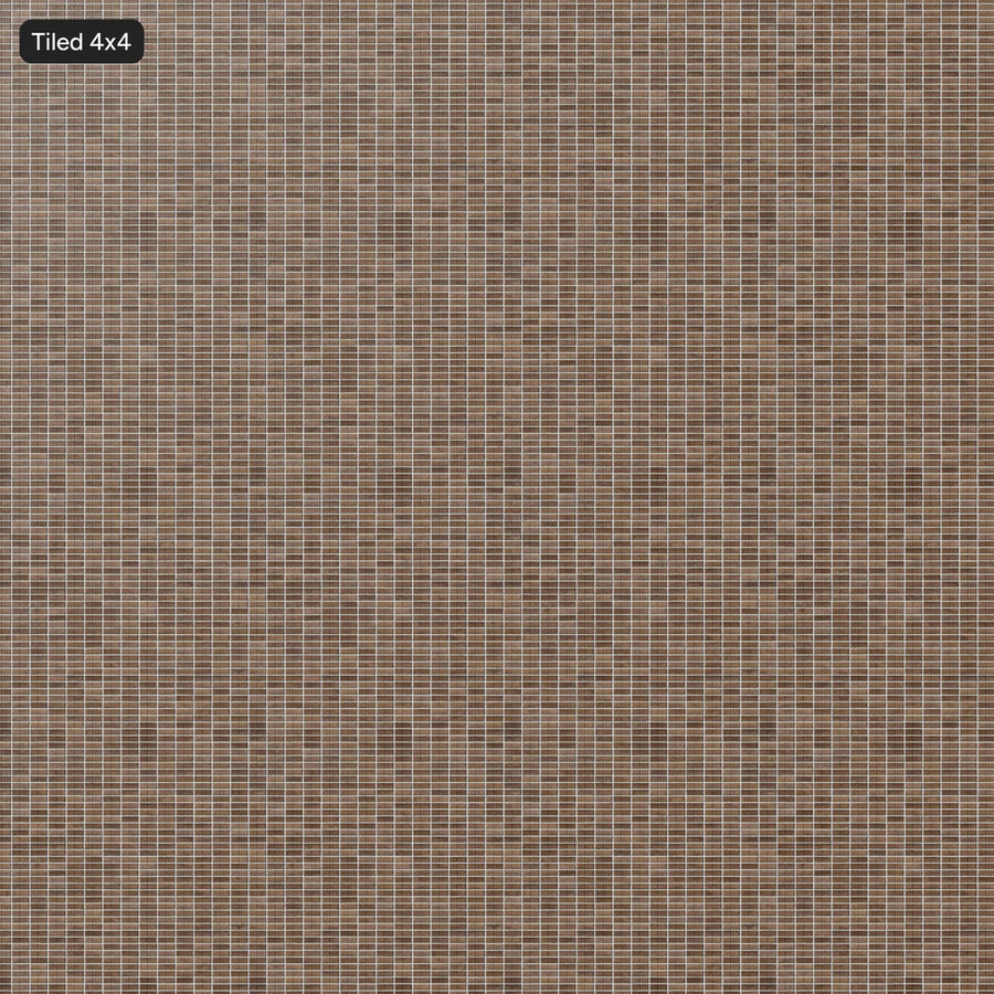 Gegroefde stapel baksteen muurtextuur, Taupe