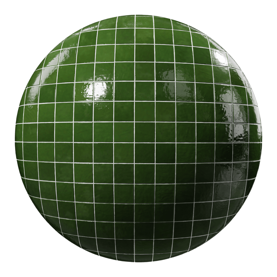 Πλατεία Zellige γυαλιστερό πλακάκι υφή, Emerald