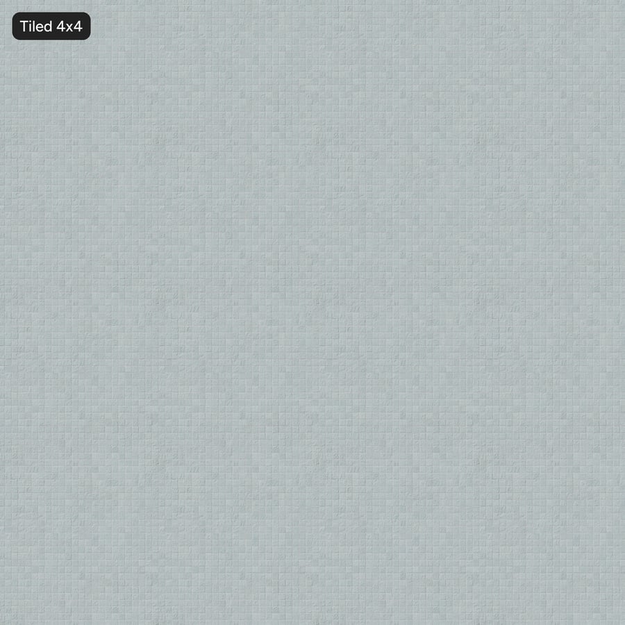 Square Zellige Glossy Tile Texture, Sky Blue