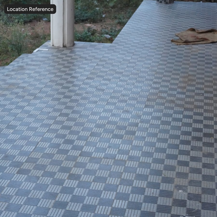 Modular Square Stacked Paver Texture, Checkerboard