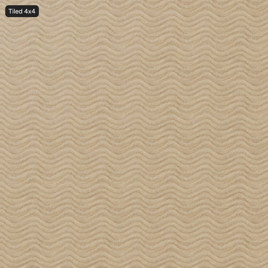 Textura de areia grossa ondulada, bege