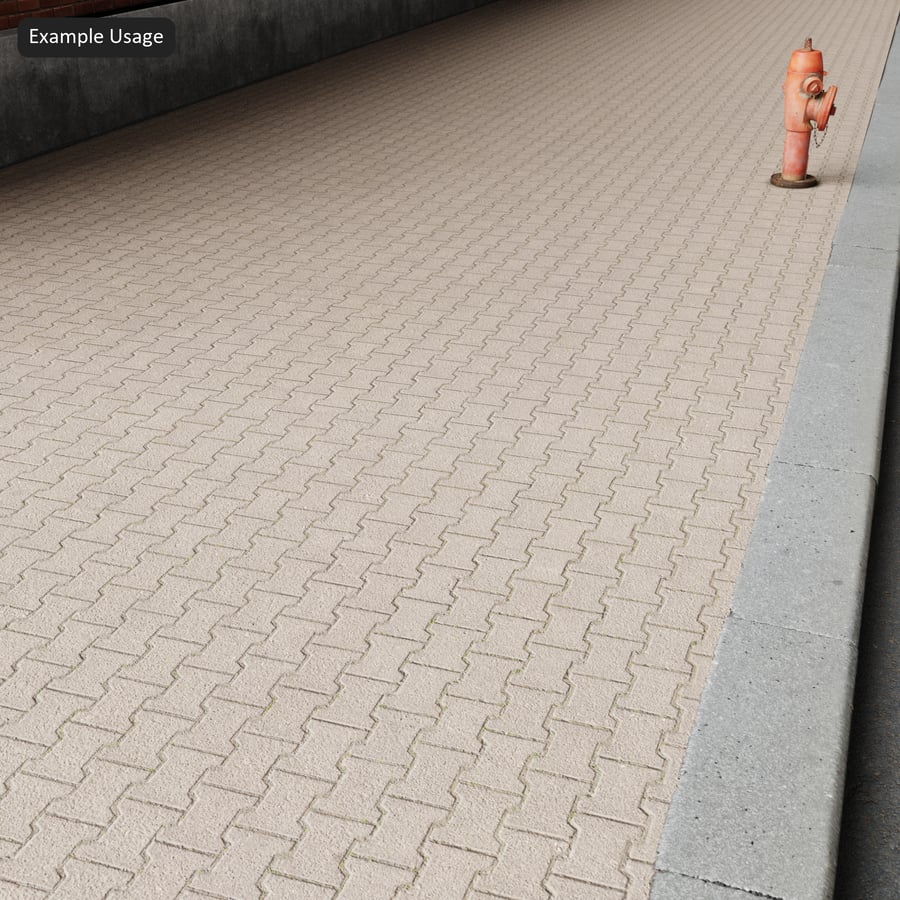 Textura de pavimento com halteres, castanho