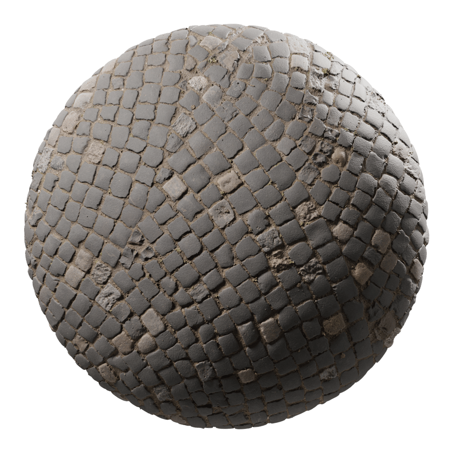 Damaged Fan Cobblestone Texture