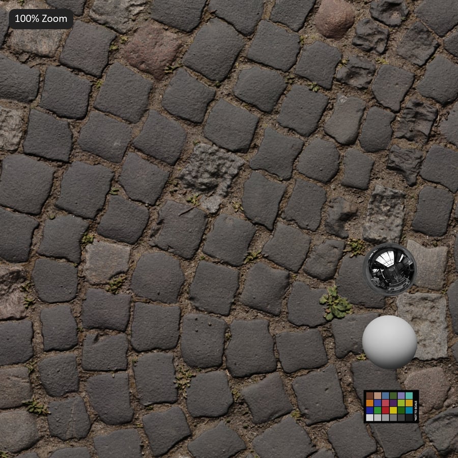 Damaged Fan Cobblestone Texture