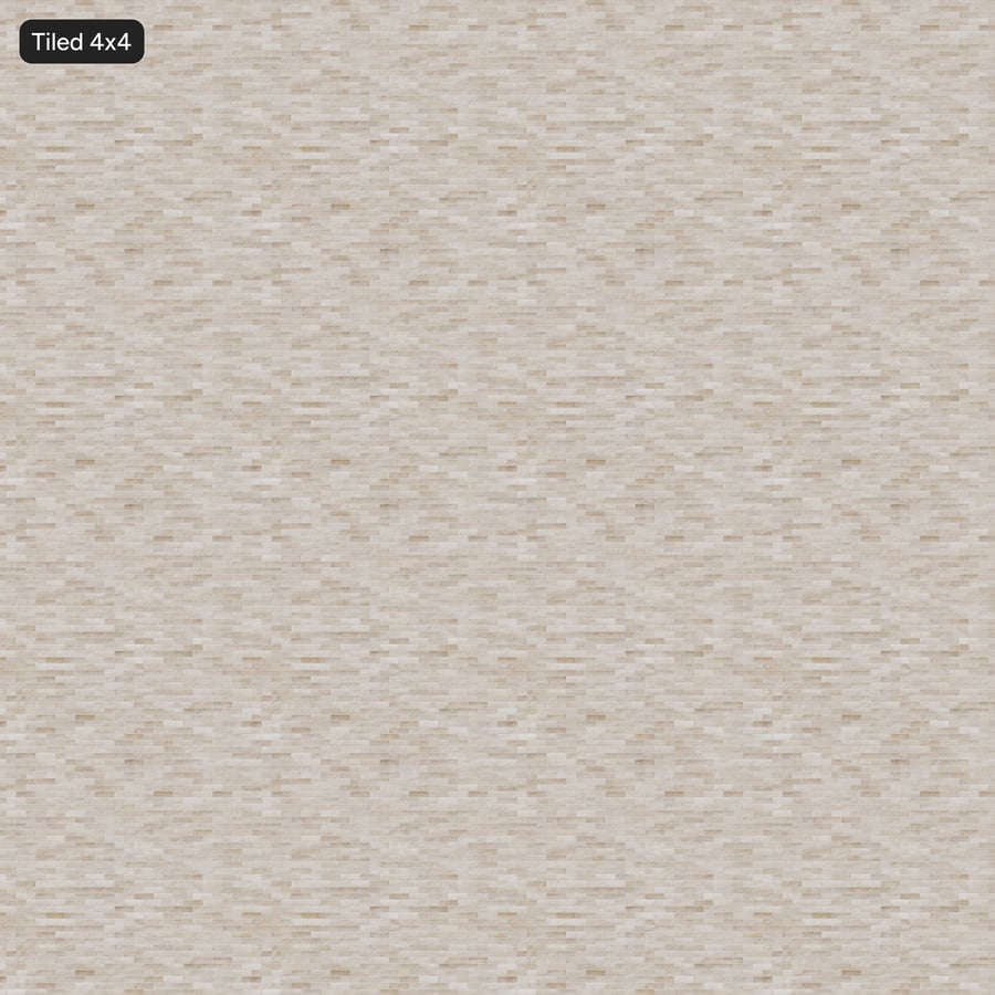 Piastrella rettangolare offset Zellige lucida, beige crema