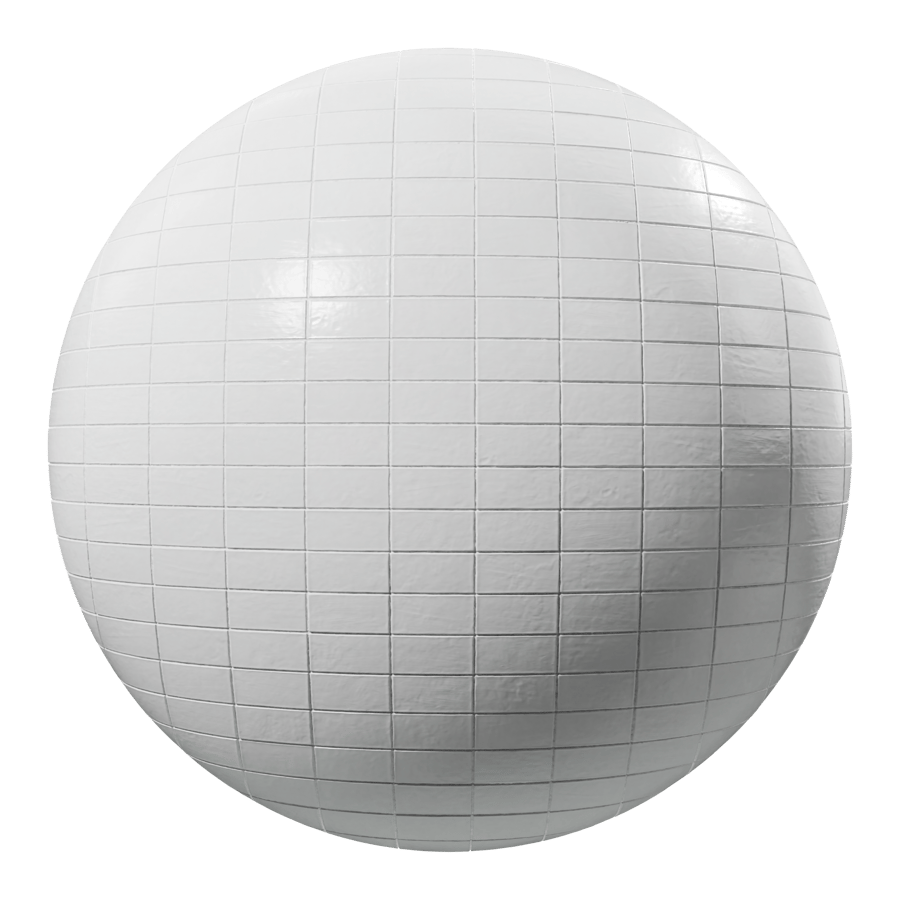 Ορθογώνια γυαλιστερή υφή πλακιδίων Zellige, Bone White