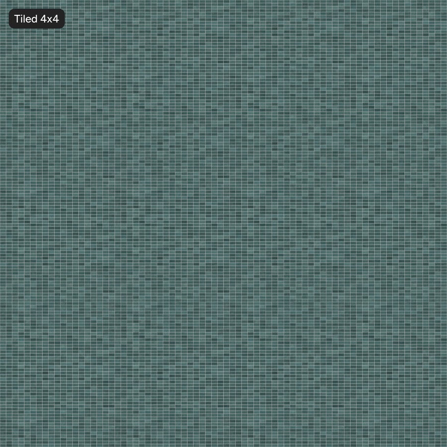 Rechteckige Zellige Hochglanzfliese Textur, Aqua Blau