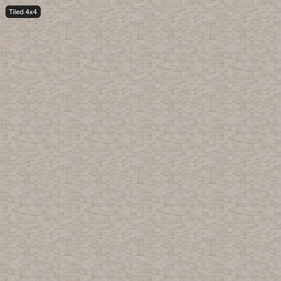 Azulejo retangular Offset Zellige Textura Brilhante, Bege Cremoso