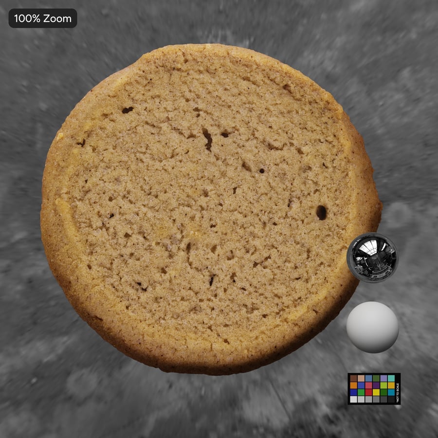 Snickerdoodle Cookie Voorste Textuur