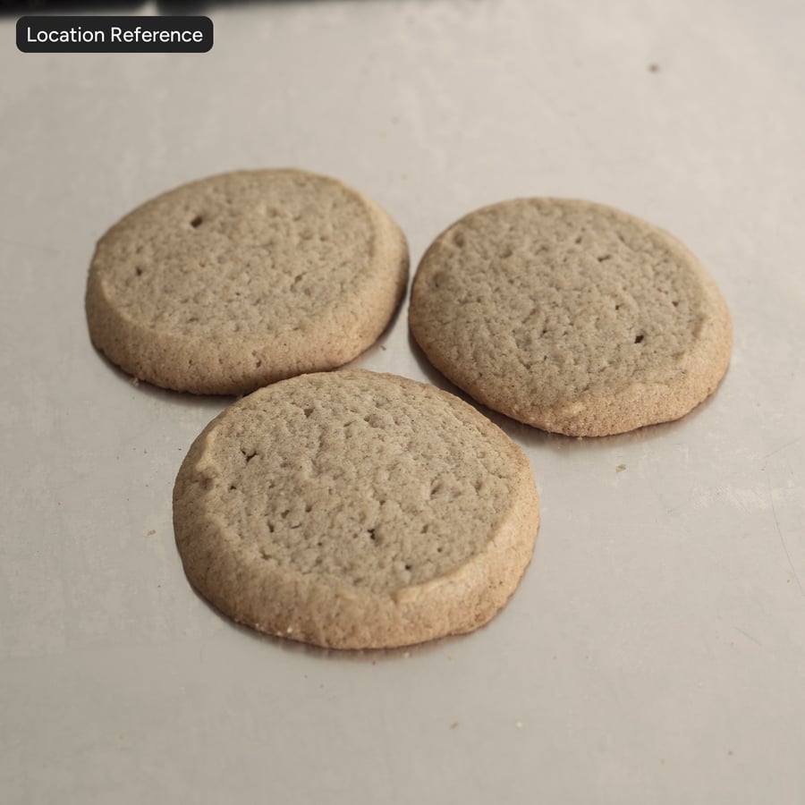 Snickerdoodle Cookie Voorste Textuur
