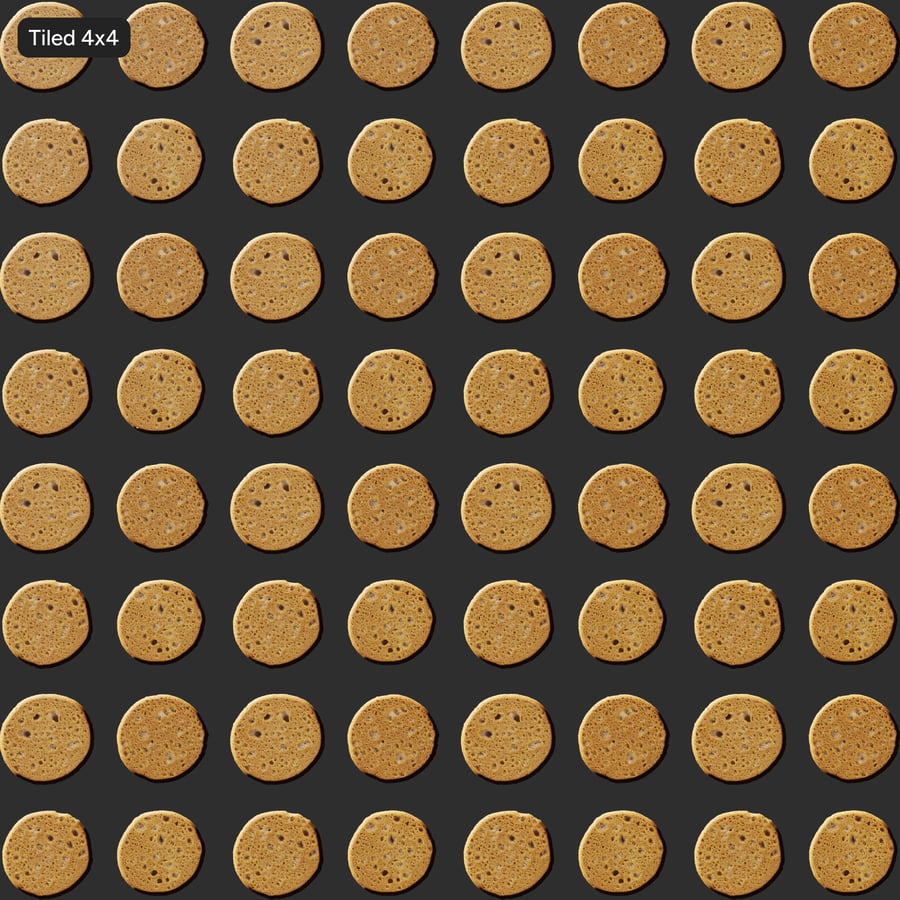 Tekstura grzbietu ciasteczka Snickerdoodle