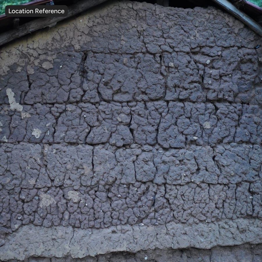 Rippled Mud Adobe Texture